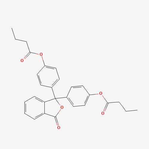 [4-[1-(4-butanoyloxyphenyl)-3-oxo-2-benzofuran-1-yl]phenyl] butanoate (CAS: 62625-15-4) - Related Chemical Product