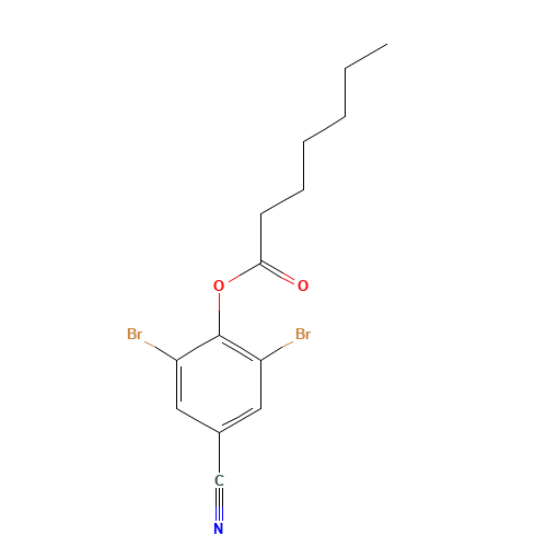 (2,6-dibromo-4-cyanophenyl) heptanoate (CAS: 56634-95-8) - Related Chemical Product