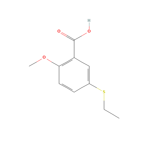 5-ethylsulfanyl-2-methoxybenzoic acid (CAS: 4816-23-3) - Related Chemical Product