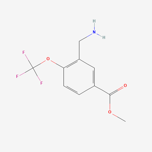 methyl 3-(aminomethyl)-4-(trifluoromethoxy)benzoate (CAS: 1263280-11-0) - Related Chemical Product