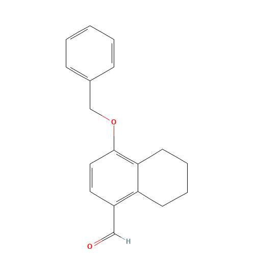 4-phenylmethoxy-5,6,7,8-tetrahydronaphthalene-1-carbaldehyde (CAS: 475481-60-8) - Related Chemical Product