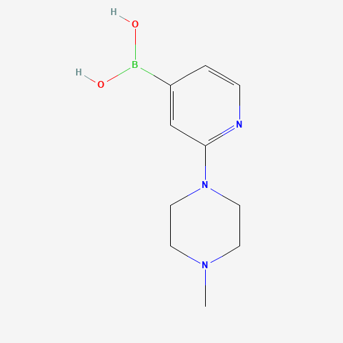 [2-(4-methylpiperazin-1-yl)pyridin-4-yl]boronic acid (CAS: 1003043-58-0) - Related Chemical Product