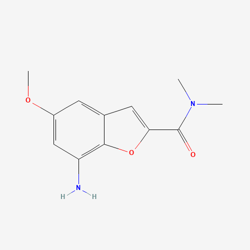 7-amino-5-methoxy-N,N-dimethyl-1-benzofuran-2-carboxamide (CAS: 1373669-56-7) - Related Chemical Product
