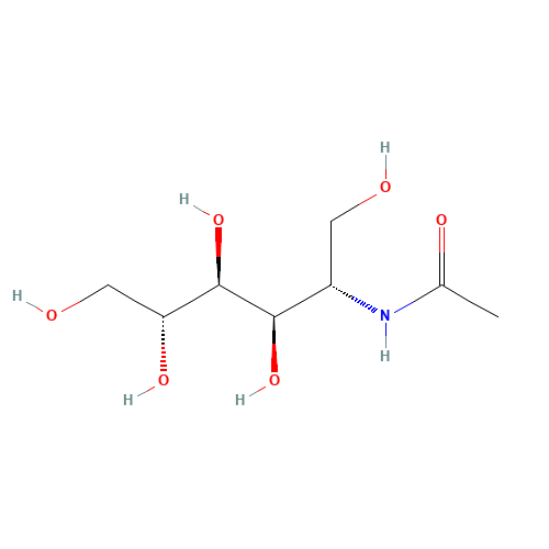 N-[(2S,3R,4S,5R)-1,3,4,5,6-pentahydroxyhexan-2-yl]acetamide (CAS: 4271-28-7) - Related Chemical Product