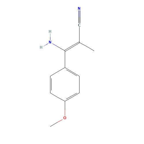 (Z)-3-amino-3-(4-methoxyphenyl)-2-methylprop-2-enenitrile (CAS: 1050392-15-8) - Related Chemical Product