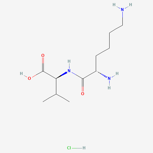 (2S)-2-[[(2S)-2,6-diaminohexanoyl]amino]-3-methylbutanoic acid;hydrochloride (CAS: 92218-55-8) - Related Chemical Product
