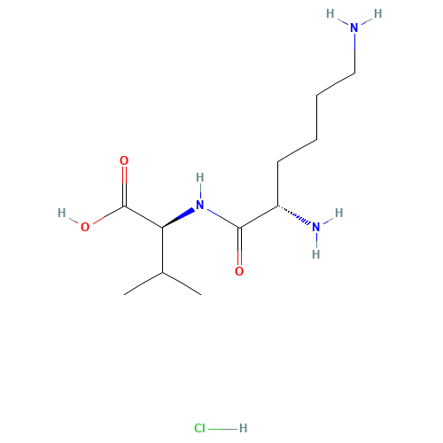 (2S)-2-[[(2S)-2,6-diaminohexanoyl]amino]-3-methylbutanoic acid;hydrochloride (CAS: 92218-55-8) - Related Chemical Product