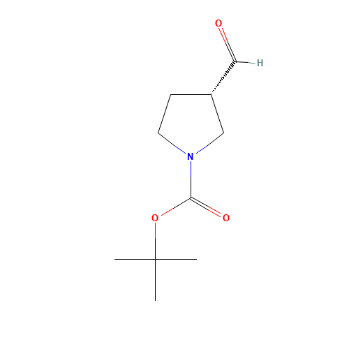 tert-butyl (3S)-3-formylpyrrolidine-1-carboxylate (CAS: 191348-04-6) - Related Chemical Product