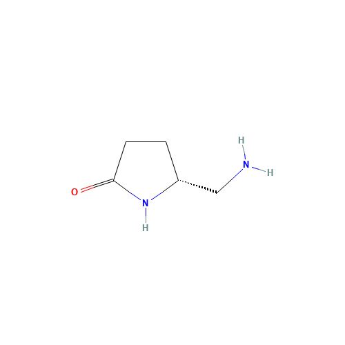 (5R)-5-(aminomethyl)pyrrolidin-2-one (CAS: 173336-98-6) - Related Chemical Product