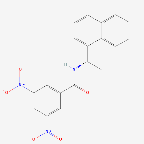 N-[(1S)-1-naphthalen-1-ylethyl]-3,5-dinitrobenzamide (CAS: 85922-31-2) - Related Chemical Product