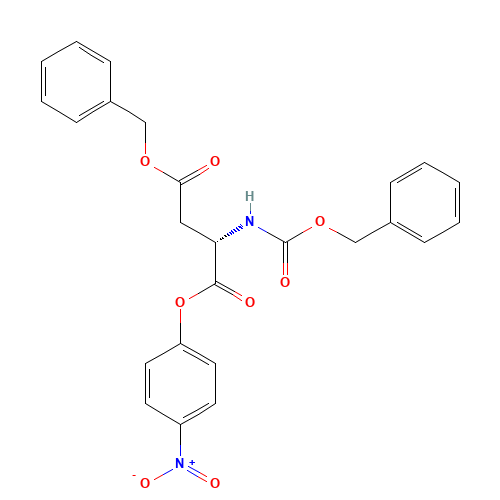 4-O-benzyl 1-O-(4-nitrophenyl) (2S)-2-(phenylmethoxycarbonylamino)butanedioate (CAS: 2419-54-7) - Related Chemical Product