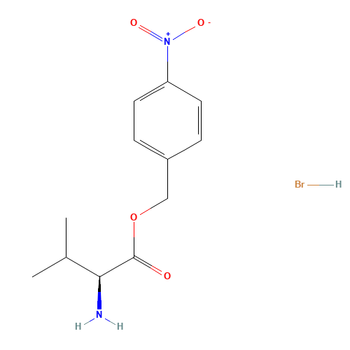 (4-nitrophenyl)methyl (2S)-2-amino-3-methylbutanoate;hydrobromide (CAS: 6015-79-8) - Related Chemical Product
