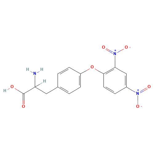 (2S)-2-amino-3-[4-(2,4-dinitrophenoxy)phenyl]propanoic acid (CAS: 10567-73-4) - Related Chemical Product