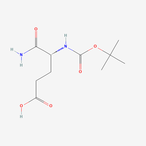 (4R)-5-amino-4-[(2-methylpropan-2-yl)oxycarbonylamino]-5-oxopentanoic acid (CAS: 55297-72-8) - Related Chemical Product