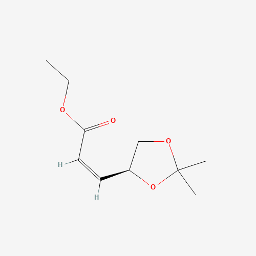 ethyl (Z)-3-[(4S)-2,2-dimethyl-1,3-dioxolan-4-yl]prop-2-enoate (CAS: 91926-90-8) - Related Chemical Product