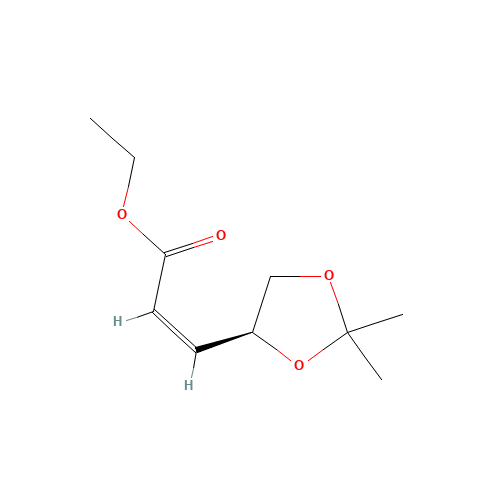 ethyl (Z)-3-[(4S)-2,2-dimethyl-1,3-dioxolan-4-yl]prop-2-enoate (CAS: 91926-90-8) - Related Chemical Product