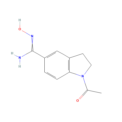 1-acetyl-N'-hydroxy-2,3-dihydroindole-5-carboximidamide (CAS: 1166831-99-7) - Related Chemical Product