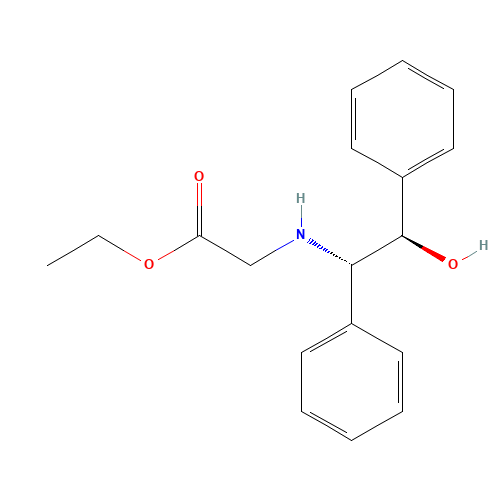 ethyl 2-[[(1S,2R)-2-hydroxy-1,2-diphenylethyl]amino]acetate (CAS: 100678-82-8) - Related Chemical Product