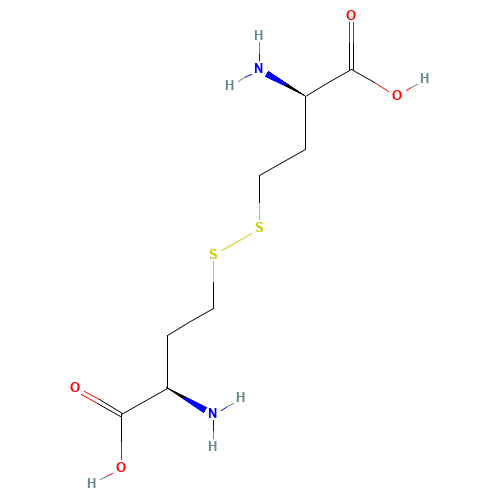(2R)-2-amino-4-[[(3R)-3-amino-3-carboxypropyl]disulfanyl]butanoic acid (CAS: 6027-15-2) - Related Chemical Product