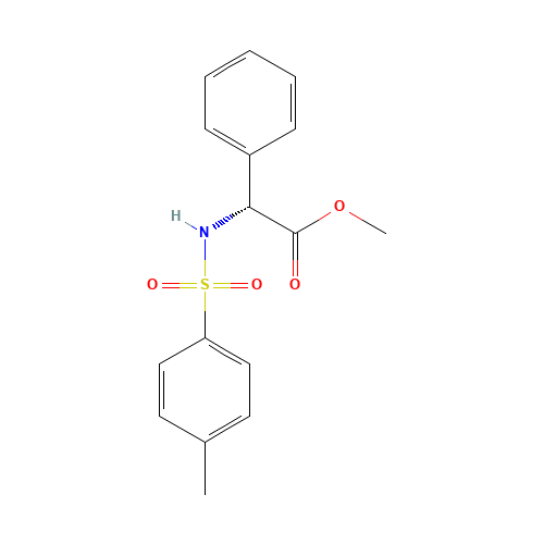 methyl (2R)-2-[(4-methylphenyl)sulfonylamino]-2-phenylacetate (CAS: 111047-53-1) - Related Chemical Product