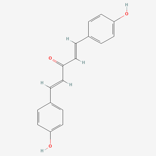 (1E,4E)-1,5-bis(4-hydroxyphenyl)penta-1,4-dien-3-one (CAS: 3654-49-7) - Related Chemical Product
