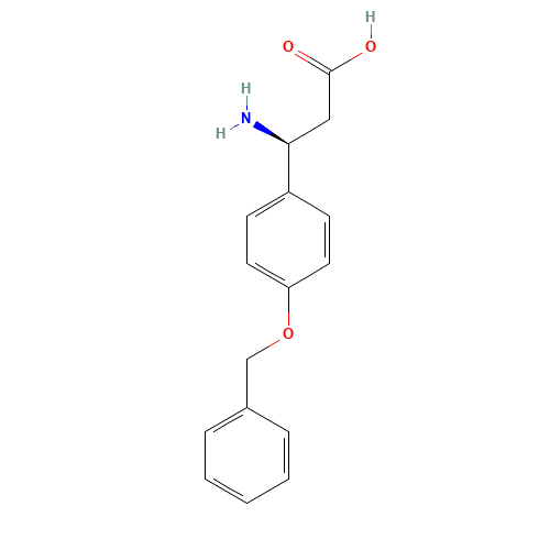 (3S)-3-amino-3-(4-phenylmethoxyphenyl)propanoic acid (CAS: 218278-65-0) - Related Chemical Product