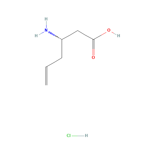 (3S)-3-aminohex-5-enoic acid;hydrochloride (CAS: 270263-02-0) - Related Chemical Product
