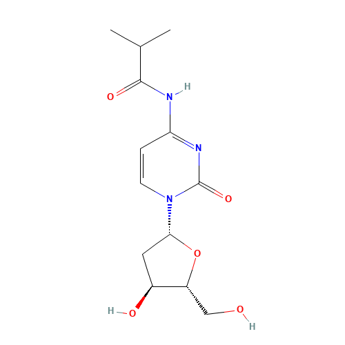 N-[1-[(2R,4S,5R)-4-hydroxy-5-(hydroxymethyl)oxolan-2-yl]-2-oxopyrimidin-4-yl]-2-methylpropanamide (CAS: 110522-75-3) - Related Chemical Product