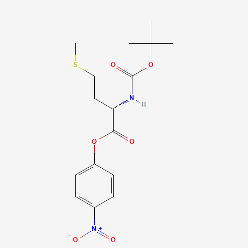 (4-nitrophenyl) (2S)-2-[(2-methylpropan-2-yl)oxycarbonylamino]-4-methylsulfanylbutanoate (CAS: 2488-18-8) - Related Chemical Product