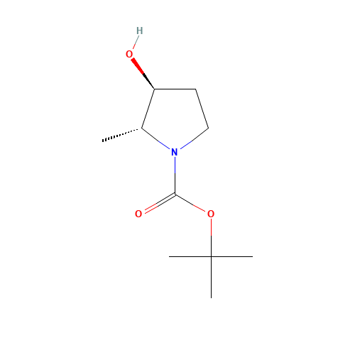 tert-butyl (2R,3S)-3-hydroxy-2-methylpyrrolidine-1-carboxylate (CAS: 817554-87-3) - Related Chemical Product