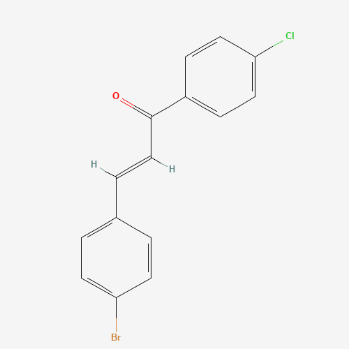 (E)-3-(4-bromophenyl)-1-(4-chlorophenyl)prop-2-en-1-one (CAS: 19672-61-8) - Related Chemical Product