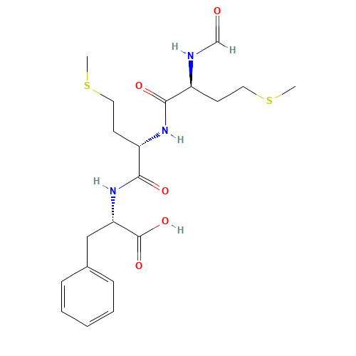 (2S)-2-[[(2S)-2-[[(2S)-2-formamido-4-methylsulfanylbutanoyl]amino]-4-methylsulfanylbutanoyl]amino]-3-phenylpropanoic acid (CAS: 59881-05-9) - Related Chemical Product