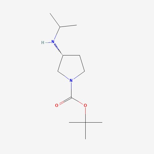 tert-butyl (3S)-3-(propan-2-ylamino)pyrrolidine-1-carboxylate (CAS: 849107-00-2) - Related Chemical Product