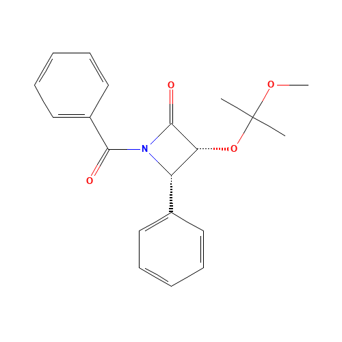 (3R,4S)-1-benzoyl-3-(2-methoxypropan-2-yloxy)-4-phenylazetidin-2-one (CAS: 149107-92-6) - Related Chemical Product