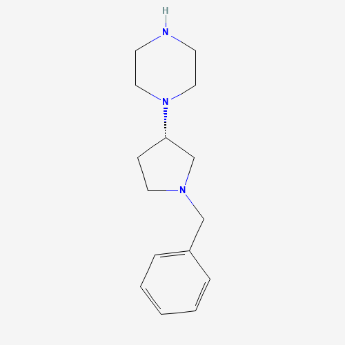 1-[(3S)-1-benzylpyrrolidin-3-yl]piperazine (CAS: 1032446-30-2) - Related Chemical Product