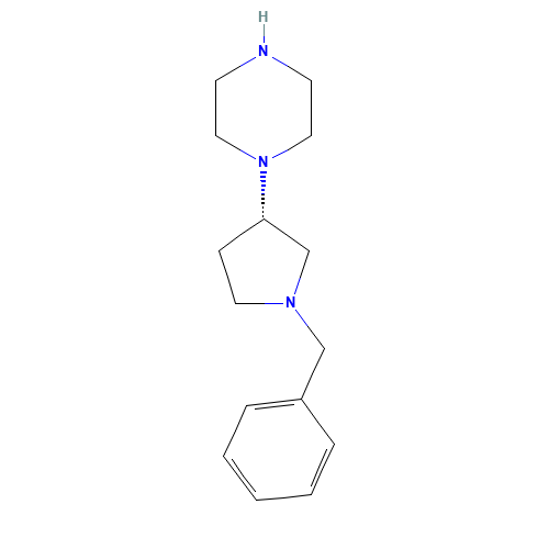 1-[(3S)-1-benzylpyrrolidin-3-yl]piperazine (CAS: 1032446-30-2) - Related Chemical Product