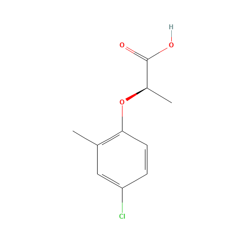 (2R)-2-(4-chloro-2-methylphenoxy)propanoic acid (CAS: 16484-77-8) - Related Chemical Product