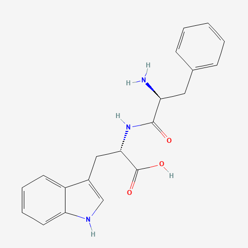 (2S)-2-[[(2S)-2-amino-3-phenylpropanoyl]amino]-3-(1H-indol-3-yl)propanoic acid (CAS: 24587-41-5) - Related Chemical Product