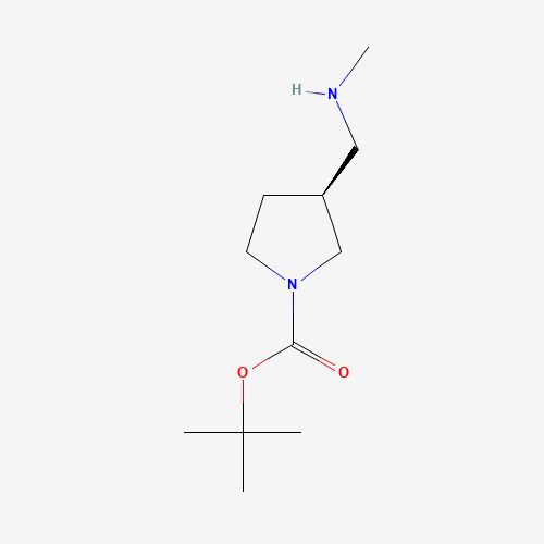 tert-butyl (3S)-3-(methylaminomethyl)pyrrolidine-1-carboxylate (CAS: 1245642-79-8) - Related Chemical Product