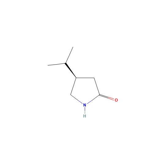 (4R)-4-propan-2-ylpyrrolidin-2-one (CAS: 881315-76-0) - Related Chemical Product