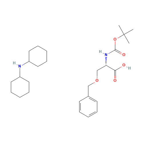 N-cyclohexylcyclohexanamine;(2S)-2-[(2-methylpropan-2-yl)oxycarbonylamino]-3-phenylmethoxypropanoic acid (CAS: 10342-01-5) - Related Chemical Product