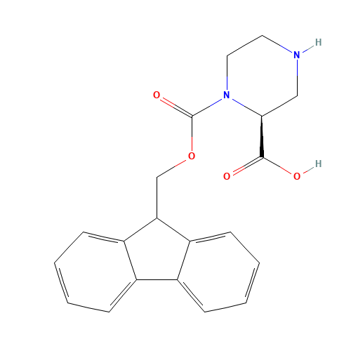 (2S)-1-(9H-fluoren-9-ylmethoxycarbonyl)piperazine-2-carboxylic acid (CAS: 915749-50-7) - Related Chemical Product
