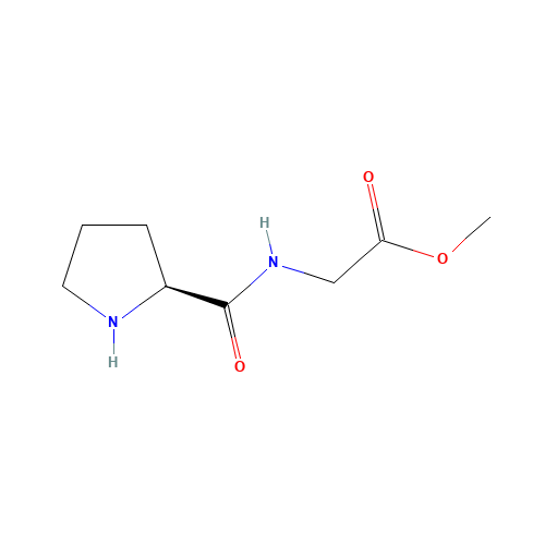 methyl 2-[[(2S)-pyrrolidine-2-carbonyl]amino]acetate (CAS: 33256-35-8) - Related Chemical Product