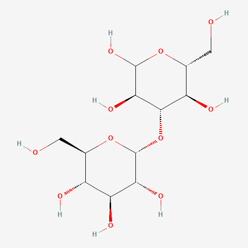 (3R,4S,5R,6R)-6-(hydroxymethyl)-4-[(2R,3R,4S,5S,6R)-3,4,5-trihydroxy-6-(hydroxymethyl)oxan-2-yl]oxyoxane-2,3,5-triol (CAS: 497-48-3) - Related Chemical Product