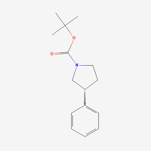tert-butyl (3R)-3-phenylpyrrolidine-1-carboxylate (CAS: 145549-11-7) - Related Chemical Product