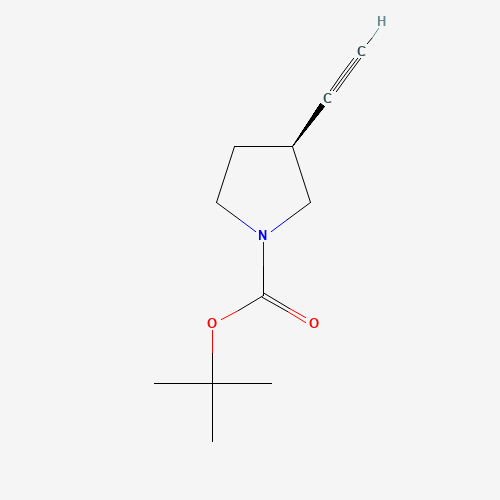 tert-butyl (3S)-3-ethynylpyrrolidine-1-carboxylate (CAS: 785051-40-3) - Related Chemical Product