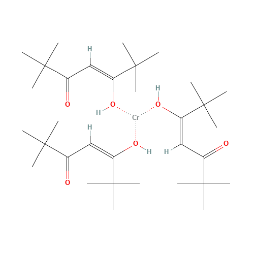 chromium;(Z)-5-hydroxy-2,2,6,6-tetramethylhept-4-en-3-one;(E)-5-hydroxy-2,2,6,6-tetramethylhept-4-en-3-one (CAS: 14434-47-0) - Related Chemical Product