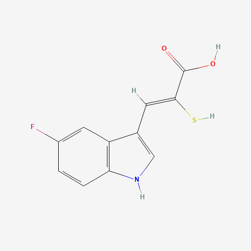 (Z)-3-(5-fluoro-1H-indol-3-yl)-2-sulfanylprop-2-enoic acid (CAS: 179461-52-0) - Related Chemical Product