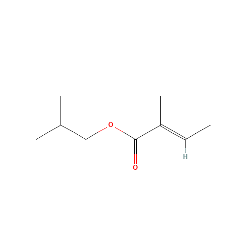 2-methylpropyl (E)-2-methylbut-2-enoate (CAS: 61692-84-0) - Related Chemical Product