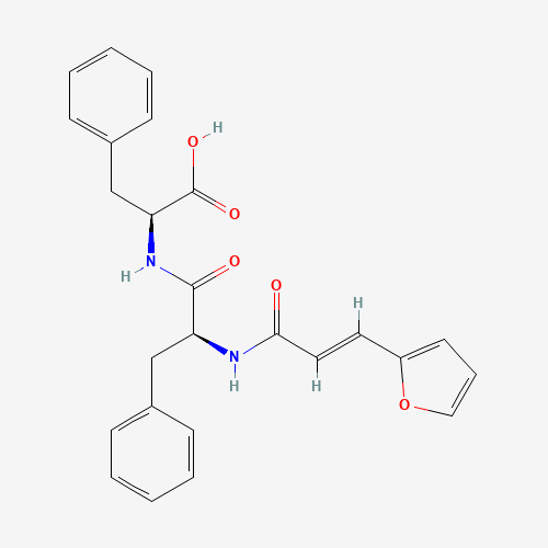 (2S)-2-[[(2S)-2-[[(E)-3-(furan-2-yl)prop-2-enoyl]amino]-3-phenylpropanoyl]amino]-3-phenylpropanoic acid (CAS: 83661-95-4) - Related Chemical Product